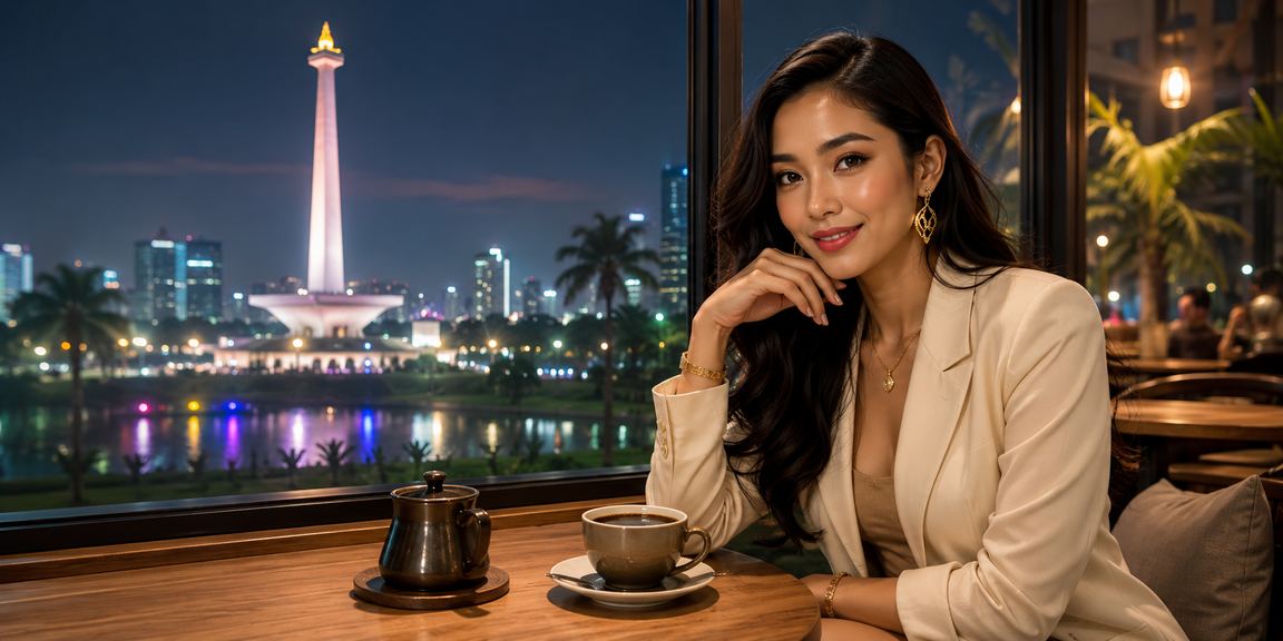 Pemain menikmati permainan kartu di kafe sambil menggunakan platform digital